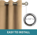 BGment Blackout Curtains for Bedroom - Image 5