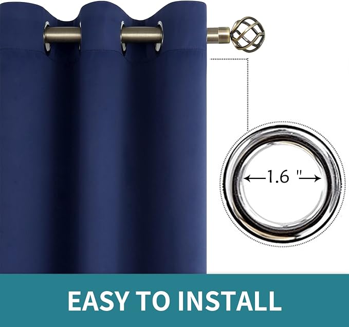 BGment Blackout Curtains for Bedroom - Image 5