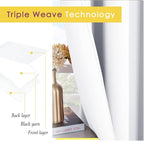 NICETOWN 50% Light Blocking Curtain Panels - Image 4