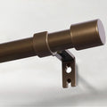 IFELS Heavy Duty Curtain Rods for Windows 28 to 48 Inch, 1 Inch Bronze Curtain by IFELS