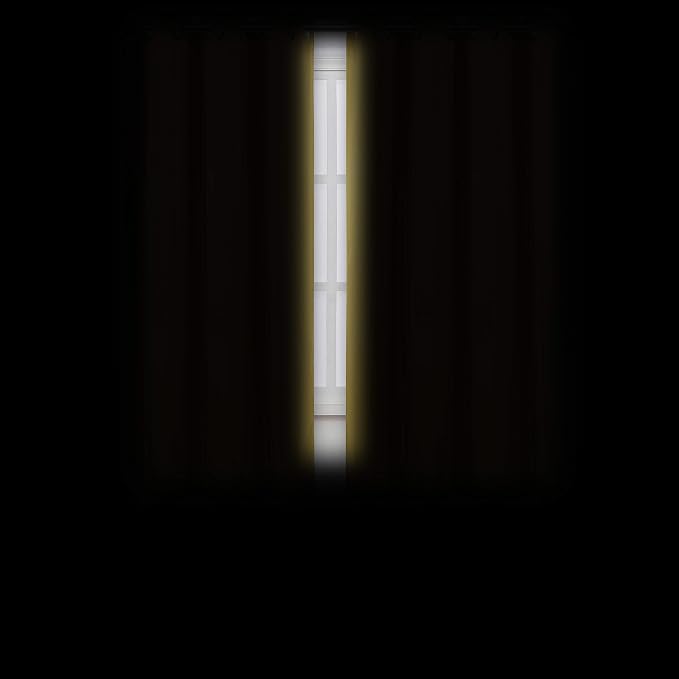 LEMOMO Yellow Blackout Curtains 66 x 63 Inch Length/Set of 2 Curtain - Image 3