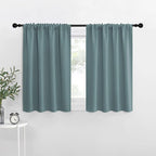 NICETOWN 2 Panels Blackout Curtains, Rod Pocket Thermal Insulated Drapes by NICETOWN
