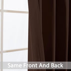 Yakamok Blackout Curtains Room Darkening Thermal Insulated Window Panels - Image 3