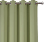 LEMOMO Blackout Curtains 66 x 95 inch/Sage Green Curtains Set of 2 - Image 6