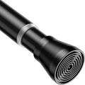AIZESI Black 1pcs Spring Tension Curtain Rods 17 to 26 Inches, Short Tension by AIZESITENSIONROD