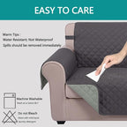 U-NICE HOME Futon Sofa Covers Reversible Sofa Slipcover Armless Cover Furniture - Image 4