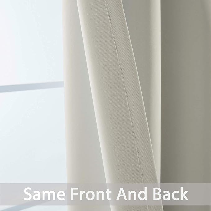 Yakamok Blackout Curtains Room Darkening Thermal Insulated Window Panels - Image 3