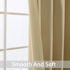 Yakamok Blackout Curtains Room Darkening Thermal Insulated Grommet top Window - Image 6