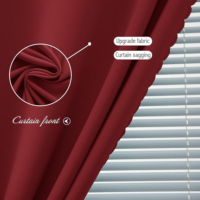 Self Adhesive Curtains, Stick Curtain Blackout Shades Window Cover Curtains - Image 6