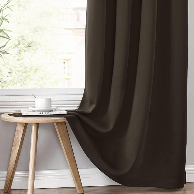 ChrisDowa 100% Blackout Curtains 63 inch Long - Image 7