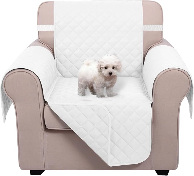 U-NICE HOME Reversible Oversized Chair Covers Quilted Water Repellent Pet by U-NICEHOME