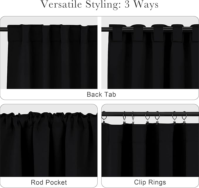 PONY DANCE Small Blackout Curtains - Image 5