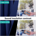 NICETOWN Full Shade Curtain Panels, 70 x 72 inch, Royal Blue, Pair of Energy - Image 3