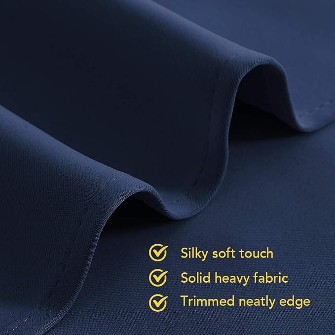 NICETOWN Blackout Draperies Curtains, All Season Thermal Insulated Solid - Image 4