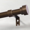 Extra Long Curtain Rods for Windows 32 to 240 Inch, 1 Inch Bronze Heavy Duty by IFELS