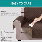 U-NICE HOME 4 Seater Sofa Cover 91 Inch Large Couch Covers - Image 5