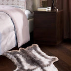 Carvapet Soft Fur Rugs Fake Reindeer Hide Area Rug Fluffy Faux Fur Carpet - Image 6