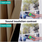 NICETOWN Full Shade Curtain Panels, 62 x 72 inch, Pair of Energy Smart & Noise - Image 3