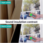 NICETOWN 100% Blackout Lined Curtains, 1 Pair, 2 Thick Layers Completely - Image 4