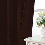 CUCRAF Blackout Curtains 84 inch Length 2 Panels Set, Rod Pocket Room Darkening - Image 6
