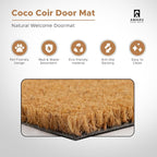 Bee - 17"x29" - Coir Door Mat - Welcome Mats - Image 3