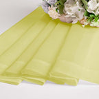 OWENIE Sheer Lemon Curtains for Bedroom Living Room 63 Inch Length 2 Panels Set - Image 7