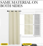 NICETOWN Kitchen Curtains for Decoration, Thermal Insulated Grommet Room - Image 6