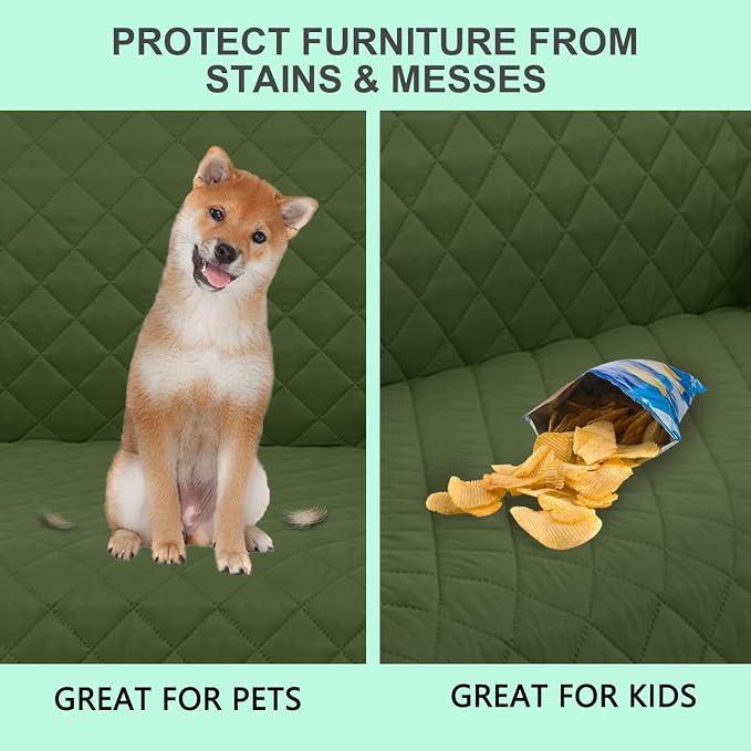 Recliner Chair Covers Reversible Sofa Cover Couch Cover - Image 5