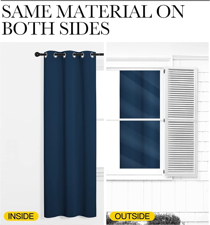 NICETOWN Blackout Curtains Panels - Image 5