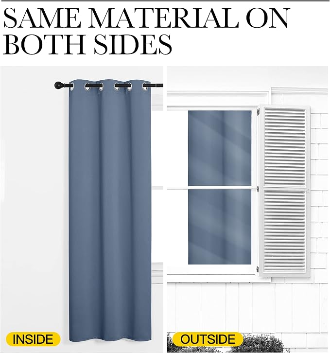 NICETOWN Kitchen Curtains Small Window Curtains & Drapes, Thermal Insulated - Image 6