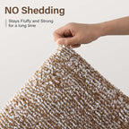 70x24 Long Bathroom Rugs Washable Non Slip, Coffee Bath Mat - Image 8