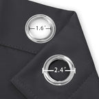 LEMOMO Dark Grey Thermal Blackout Curtains/52 x 95 Inch/Set of 2 Panels Room - Image 5