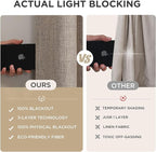 Joydeco 100% Blackout Curtains for Bedroom - Image 5