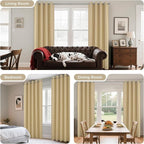 Joydeco Blackout Curtains 108 Inch Length 2 Panels Set, Thermal Insulated Long - Image 6