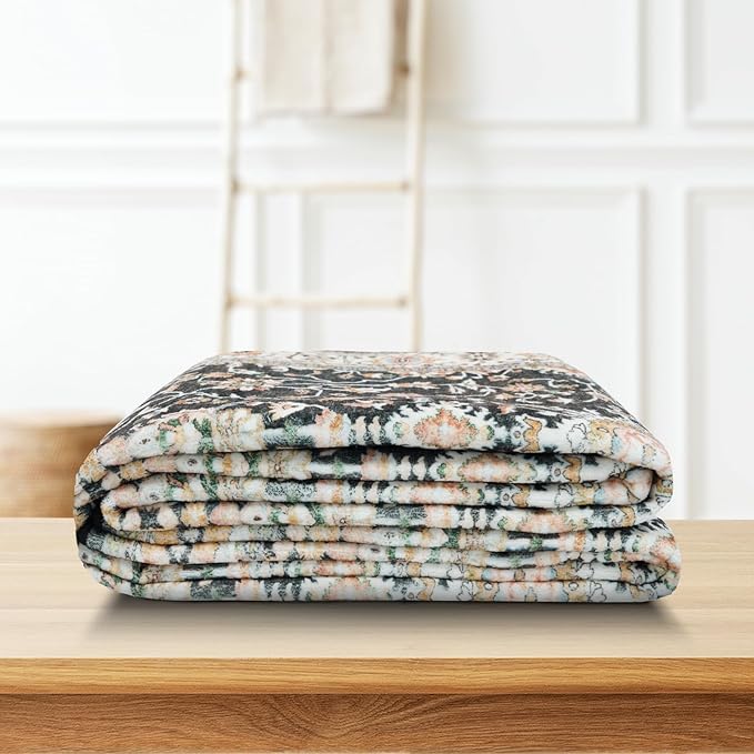 4x12 ft Wide Hallway Rug: Non-Slip Washable Vintage Long Carpet Runner - Image 6