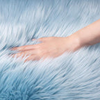 Ashler faux fur rug, Fluffy Shaggy Area Rug Ultra Soft 3 x 5 Feet Rectangle Fur - Image 5