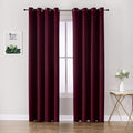 ChrisDowa Blackout Curtains 90 Inches Long 2 Panels Set by ChrisDowa