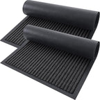 OLANLY Front Door Mat Indoor Outdoor Entrance, Waterproof Heavy Duty Doormat by OLANLY