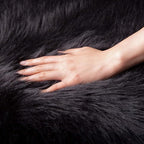 Ashler Faux Fur Rug, Fluffy Sheepskin Fur Rug, Fuzzy Ultra Soft 2 x 6 Ft Rugs - Image 2