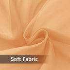 youleyar Solid Sheer Rod Pocket Curtain Voile Draperies 2 Panels White Beige - Image 6