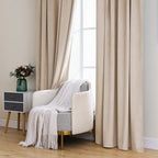 MIULEE Velvet Curtains 90 inches 2 Panels - Image 7