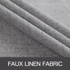 MIULEE Linen Blackout Curtains and Drapes 100% Room Darken Thermal Insulated - Image 5