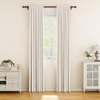 YaFex Curtain Rods 2 Pack 32-58 Inch, Heavy Duty 1 Inch Curtain Rod, Bronze - Image 2