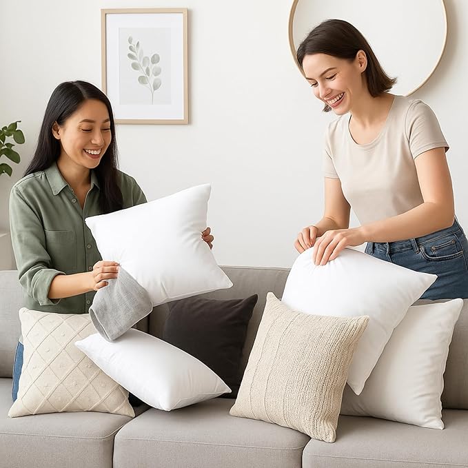 LANE LINEN 16x16 Throw Pillow Insert - Image 9