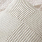MIULEE Beige Decorative Throw Pillow Covers 18x18 Inch - Image 2