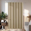 Joydeco Blackout Patio Sliding Door Curtains 108 Inches Long, Grommet Privacy by JOYDECO