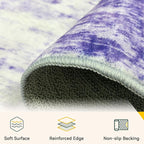 Washable Area Rugs 4ft Non-Slip Modern Abstract Soft - Image 3