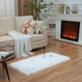 EasyJoy Ultra Soft Fluffy Shaggy Area Rug Faux Fur Rug Chair Cover Seat Pad by EasyJoy