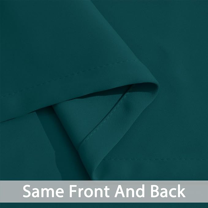 Yakamok Blackout Curtains for Bedroom 2 Panels Set 72 Inch Length Thermal - Image 6