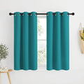 NICETOWN ROM Darkening Curtains 48 inch Length 2 Panels, Thermal Insulated by NICETOWN